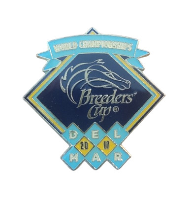 Breeders Cup 2017 Del Mar Metal Pin Horse Racing