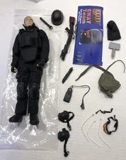 1/6 BBi Elite Force 1/6 SWAT TEAM police “Barret" Action Figure New-No Box 12”