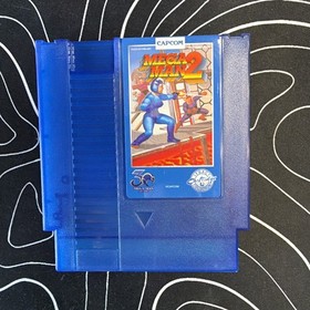 Mega Man 2 NES - 30th Anniversary iam8bit Blue Legacy Cartridge Collection