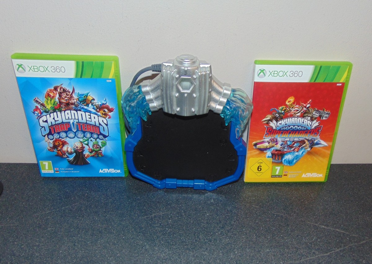 Skylanders Superchargers + Portal of Power + Trap Team Microsoft
