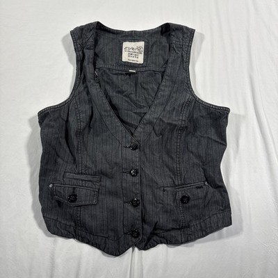 Espirit Vest Gray Women s US 10