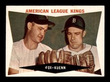 1960 Topps #429 Nellie Fox/Harvey Kuenn American League Kings G/VG X3704210