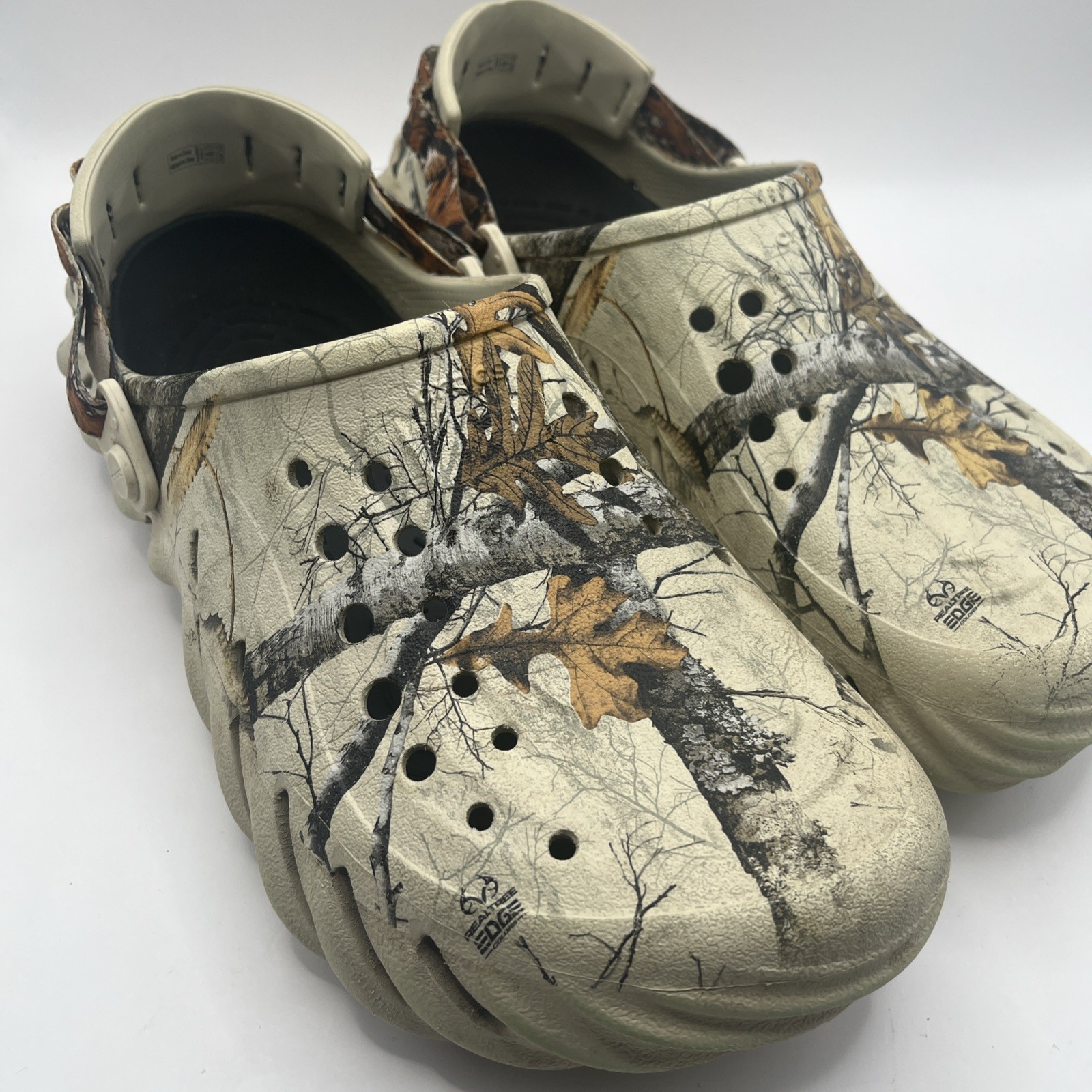 Crocs Echo Clog Realtree Edge Camo Bone (size 10 men’s / 12 women’s) image 2
