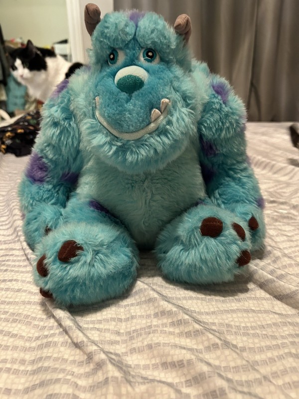 Disney Parks Sulley Monsters Inc 12" Plush Toy Pixar Stuffed Animal