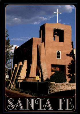 SANTA FE New Mexico USA Amerika Ansichtskarte Postkarte ungelaufen US Postcard