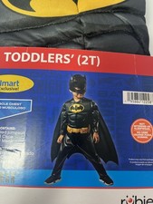 DC Robies Toddler 2T Batman Halloween / Dress Up Costume