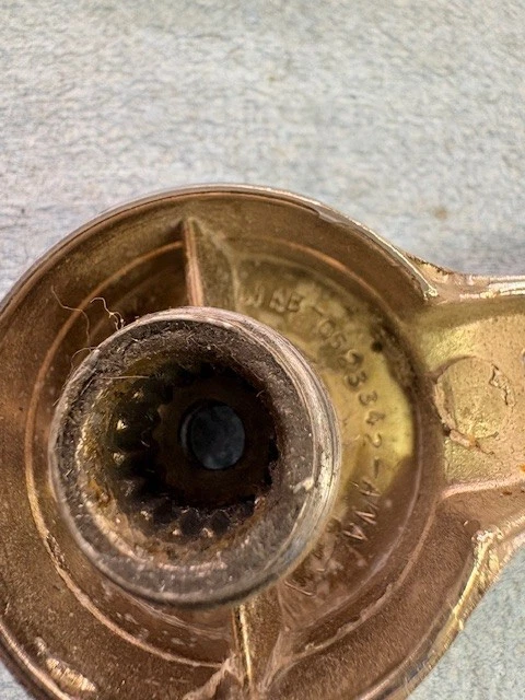 Manivela de ventana Ford Maverick Mercury Comet D1AB-5523342-AWA OEM negra 70 71 72 73 Foto 3 de 3