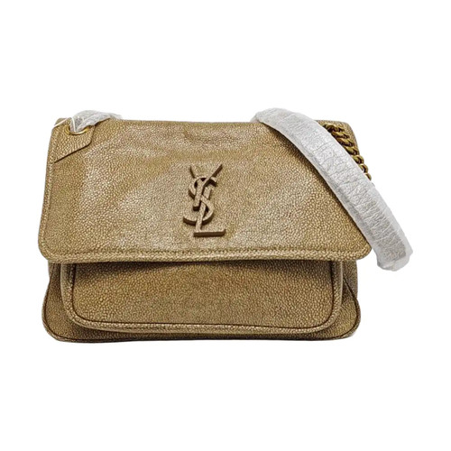 Yves Saint Laurent NIKI Shoulder bags Leather Camel Free Shipping | Duties Paid
