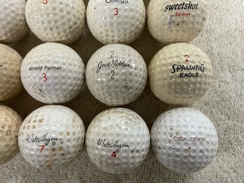 24 vintage antique golf balls - 第 5/5 張圖片