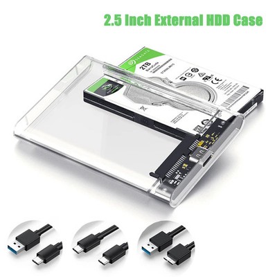 Harddisk Boxs USB 3.0/Type C To SATA III Hard Disk Case Hard Drive Disk Box New