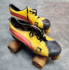 Vintage 1978 Mattel Sunrunners Roller Skates Size 6