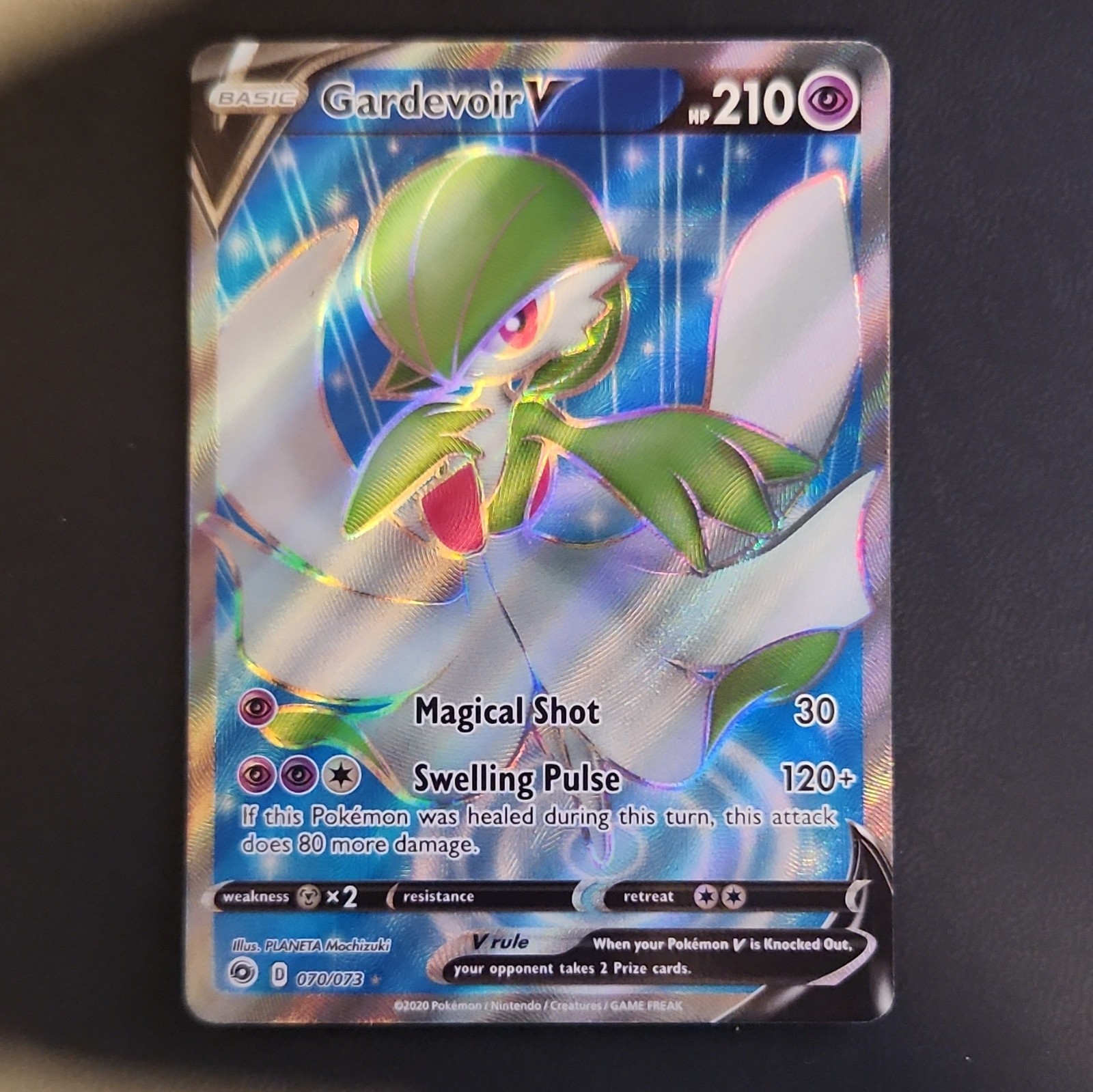 Gardevoir V (Full Art) 70/73 Swsh35: Champion's Path Holo Ultra Rare