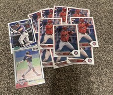 13 Card Rc Lot Drew Romo 2023 TOPPS PRO DEBUT ROOKIE LOT Chrome Panini