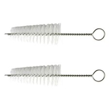 2Pcs Reusable Sax Sound Hole Cleaning Brush Stainless Steel Musical Tool