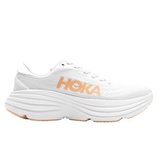 Hoka Bondi 8 White / Cantaloupe 1127952-WLP Women's Size 9 Medium