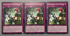 Subterror Succession SDSH-EN040 (x3) Shaddoll Showdown 1st Edition NM