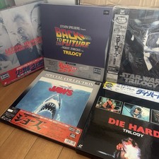 Japan LaserDisc Box Set Lot Back to the Future Star Wars Die Hard Trilogy