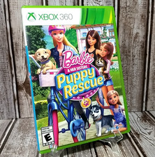 Barbie & Her Sisters Puppy Rescue (Xbox 360, 2015) E Complete CIB w/ Manual