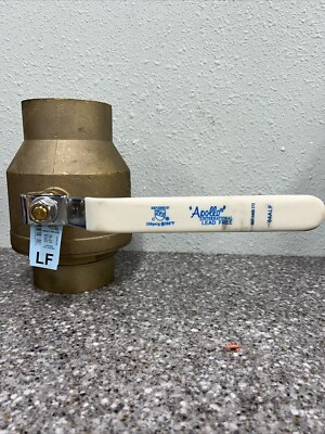 Apollo 4 in. Lead Free Brass SWT x SWT Ball Valve 94ALF20A01A