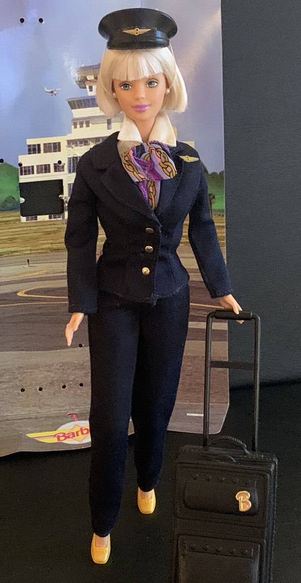 Vintage 1999 Barbie Pilot Special Edition Doll #24017 Mattel