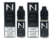 Nicotine Shots Nic Nic Nic Shot Vape E Liquid 10ml 18mg/ml 100VG - UK Made