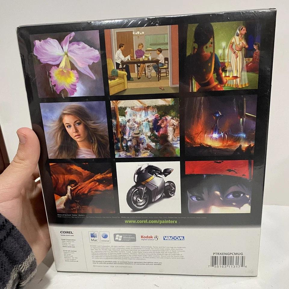 Corel Painter X Eng PC/Mac Education Edition DVD Case - UPGRADE - Image 2 of 4