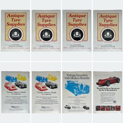 8x Vintage 1980s The Restorer Australian Classic Vehicle Magazine Volumes 3-10 - Picture 2 of 24