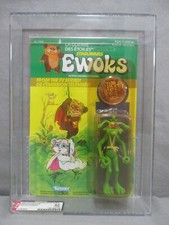 Star Wars Ewoks Cartoon Series DULOK SHAMAN Canada Version AFA 85 1985 Vintage