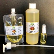 ARGAN OIL ORGANIC MOROCCAN 100% PURE 50ML 100ML 200ML Cold pressed