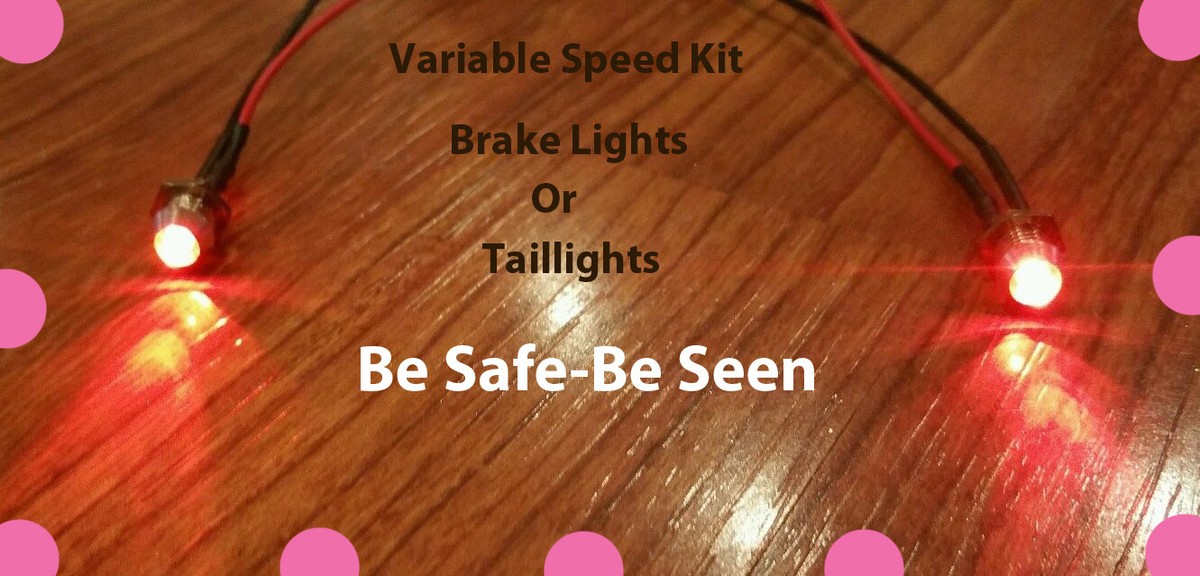 Razor E200,E300,MX Series Variable Speed Kit Taillights OR Brake