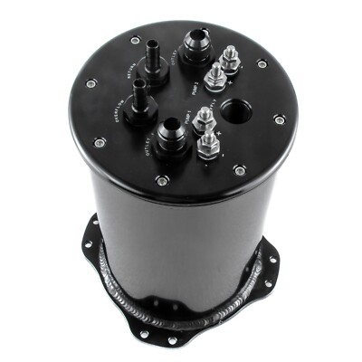 Black 2.8L Surge Tank Twin Pump Dual In Tank New ALLOYWORKS USA | eBay