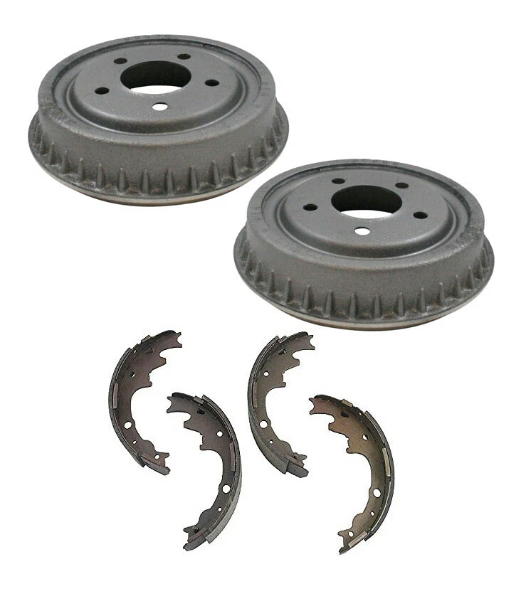 Tambores de freno y zapatas de freno traseros estándar de tamaño más pequeño de 9" para Ford Ranger 98-2008 Foto 2 de 4