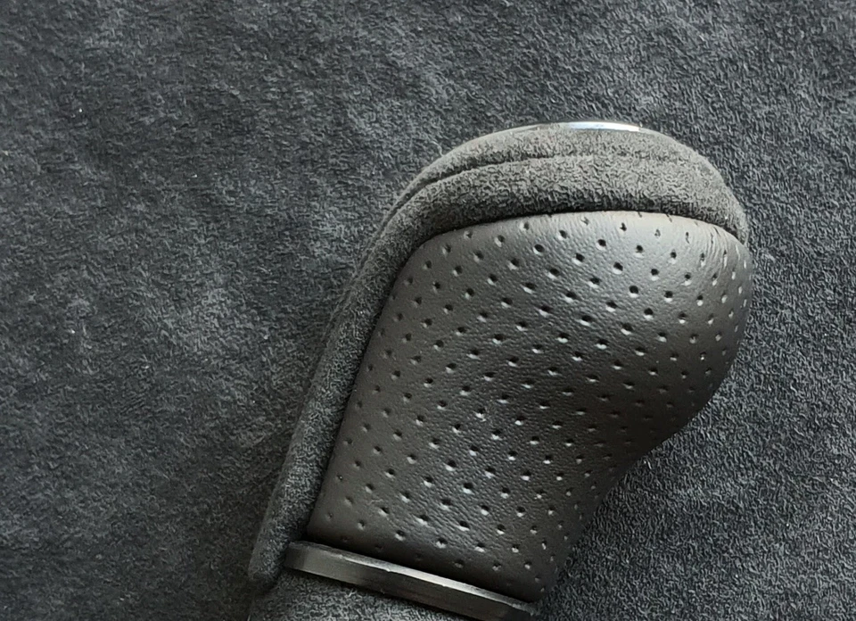 FÜR VW GOLF 5 6 EOS SCIROCCO SCHALTSACK ALCANTARA LEDER SCHALTKNAUF 6 GANG ARK - Bild 3 von 3