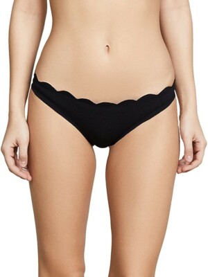 Marysia Women's 245448 Santa Barbara Black Bikini Bottoms Swimwear Size XS