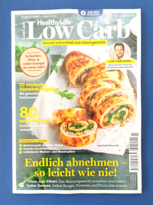 Healthy Life Low Carb Jan./Feb./März 2023 Abnehmen leicht wie nie NEU+ungelesen