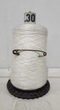 Antique Industrial Spool Of Thread Yarn  Antique Base XL Pin Price Tag Upcycle