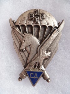 Insigne 1 Rcp Regiment Chasseurs Parachutistes Ca Compagnie Appui Ebay