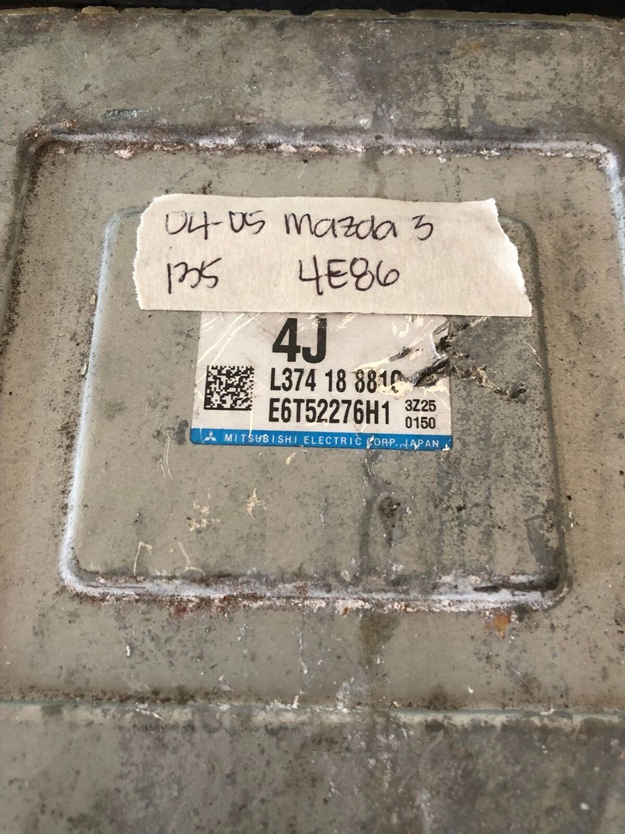 L374 18 881C Mazda 3 Mazda3 2004-2005 ecm ecu computer | eBay