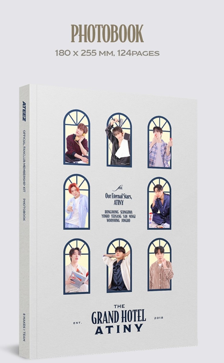 ATEEZ 2025 ATINY 6TH MEMBERSHIP KIT THE GRAND HOTEL ATINY