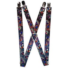unisex adults - Cats Suspenders, Cats, One Size US