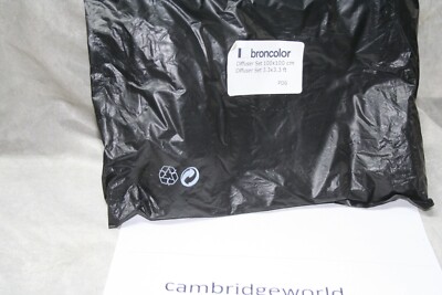 BRONCOLOR DIFFUSER SET 100X100cm 3.3ftX3.3ft MODEL P06 NEW GENUINE BRONCOLOR