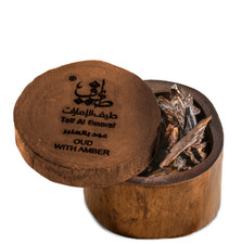 Oud with Amber by Taif Al Emarat 12 grams Incense - Express Shipping SEALED