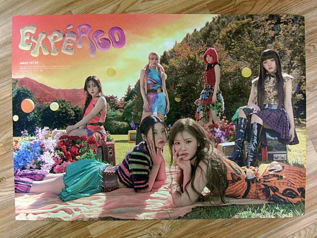NMIXX - EXPERGO (TYPE C) [ORIGINAL POSTER] *NEW* K-POP | eBay