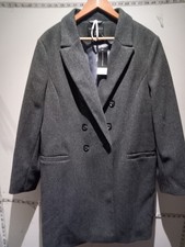 Bnwt Ladies Dorothy Perkins Grey Coat Size 20 Express Shipping
