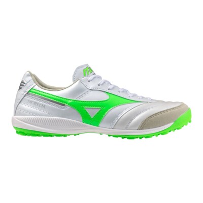 MIZUNO Futsal Shoes MORELIA SALA ELITE TF White/Neon Green