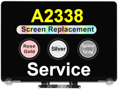 A2338 Apple Macbook Pro LCD Screen Replacement Repair Mail-In Service
