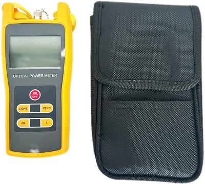 Fiber Optic Power Meter OPM Fiber Optic Power Meter FC Connector LCD Display