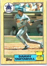 Danny Tartabull 1987 Topps All-Star Rookie #476 Seattle Mariners 3Row 4B (MLB)