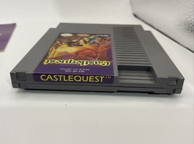 Castlequest NES Nintendo Complete CIB Authentic! Very Good Condition! NICE!