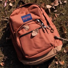 JanSport Coconut Laptop Bag:17in Cool Student Backpack Large School Computer Bag